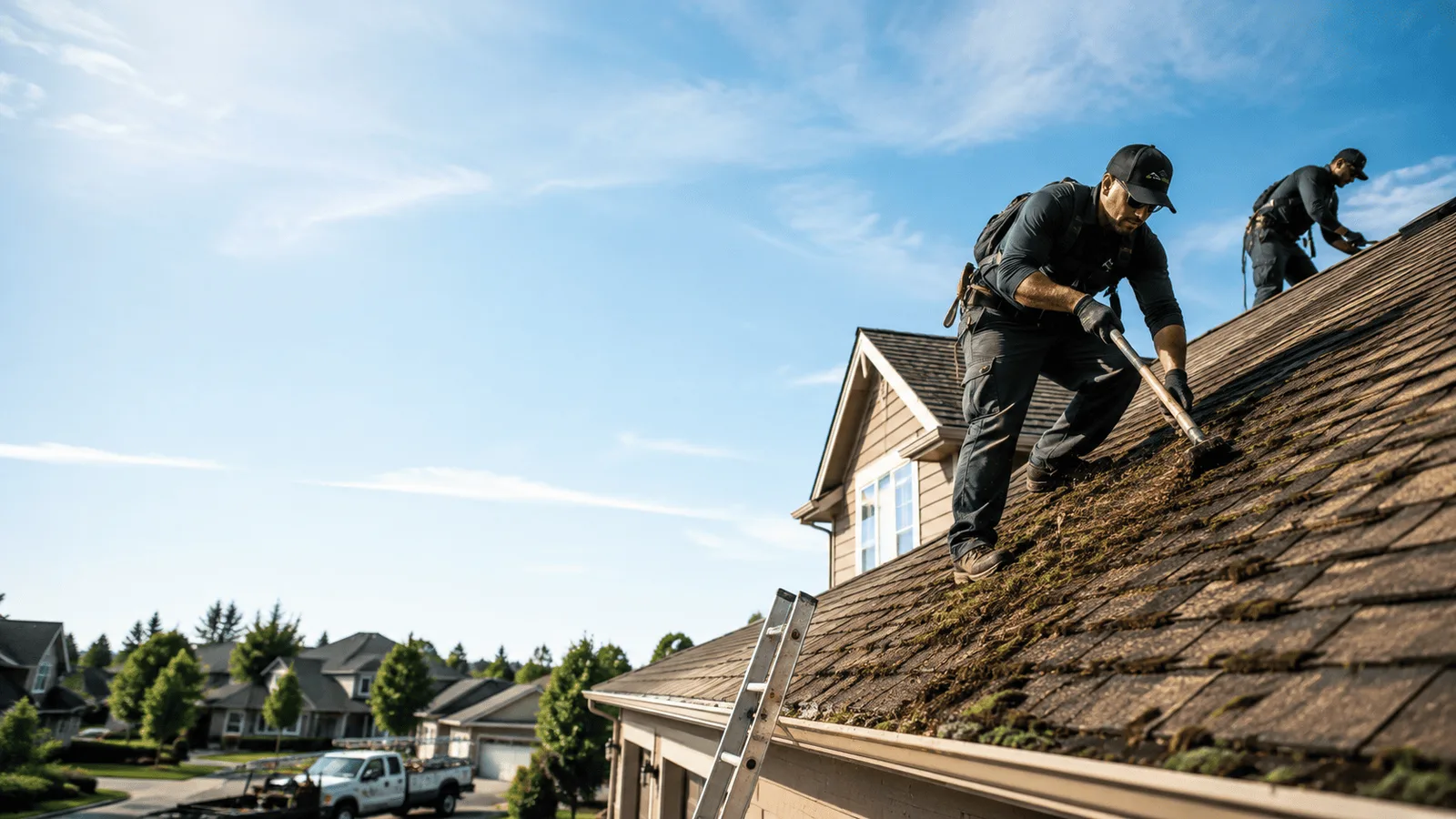 Roof Moss Removal in Pattonville, TX near me